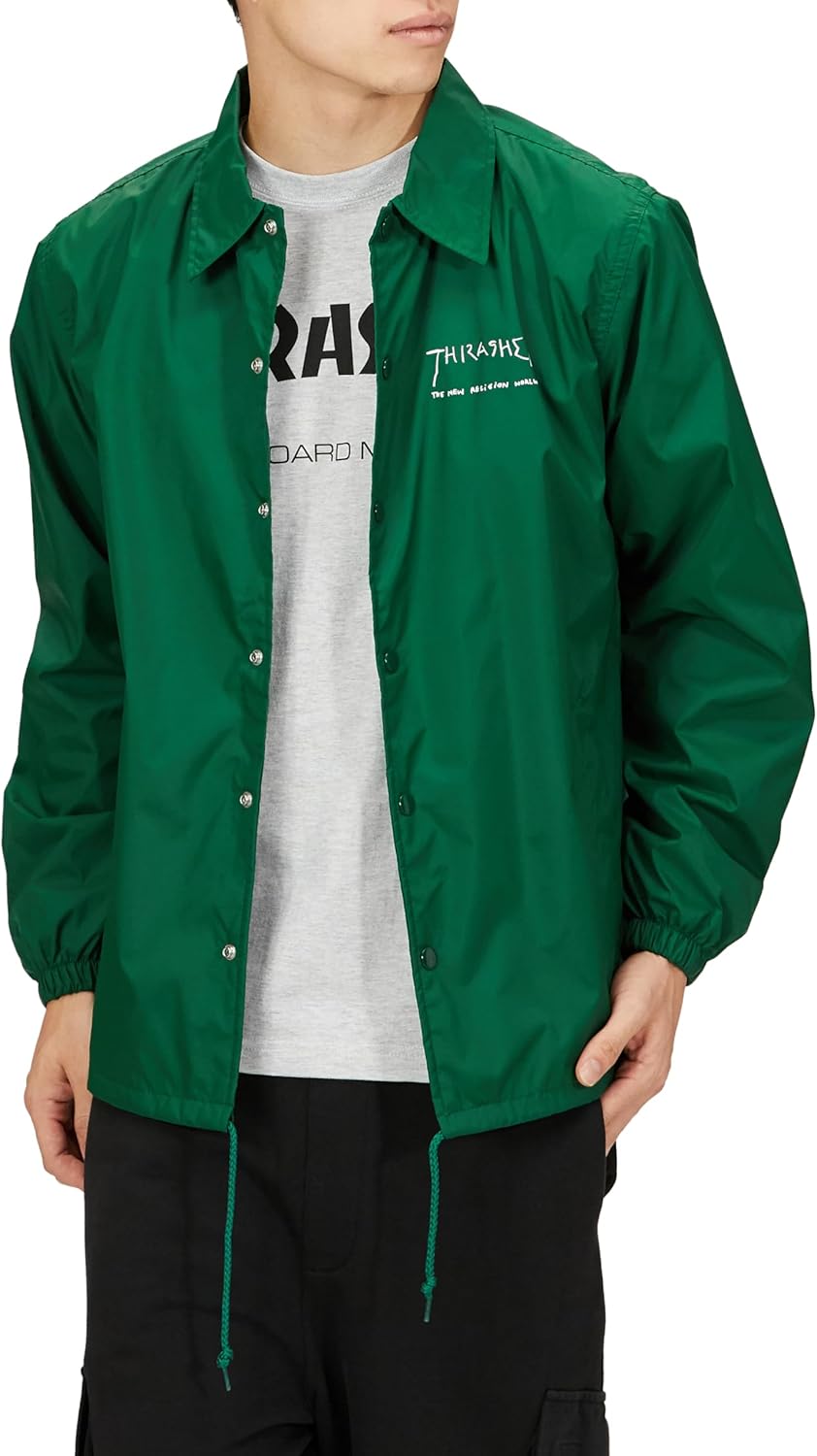 THRASHER サンフランシスコ ボムスクワッド コーチジャケット Amazon | [スラッシャー] メンズ コーチジャケット (スケート